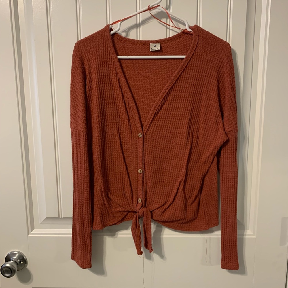 Button up top